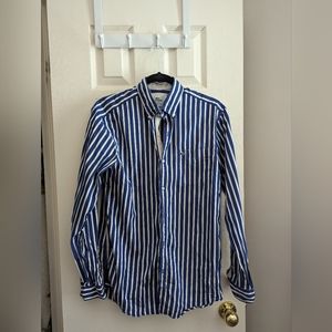 Lacoste striped button up shirt
